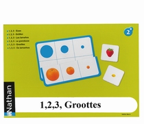 1,2,3 Groottes 