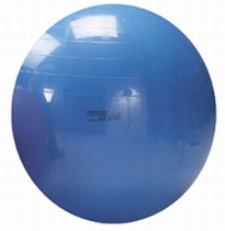 Zit/oefenbal classic, blauw 65 cm 